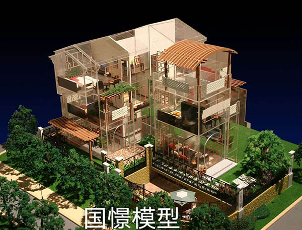 曲松县建筑模型