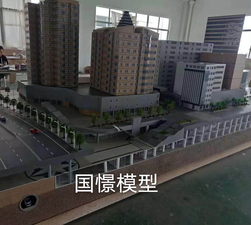 曲松县建筑模型