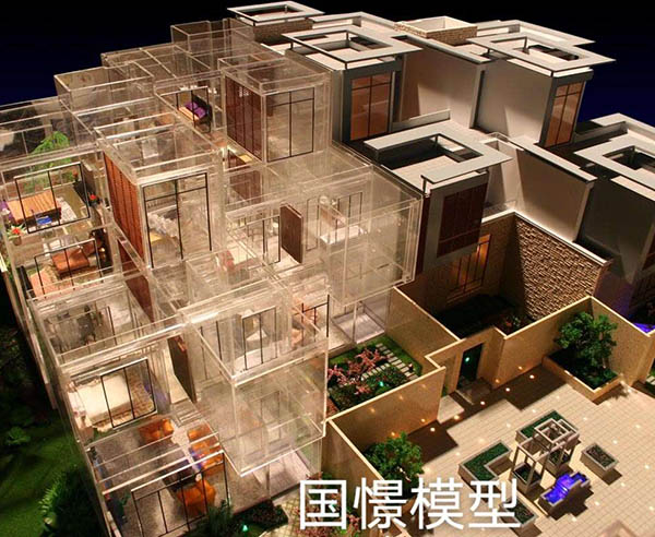 曲松县建筑模型