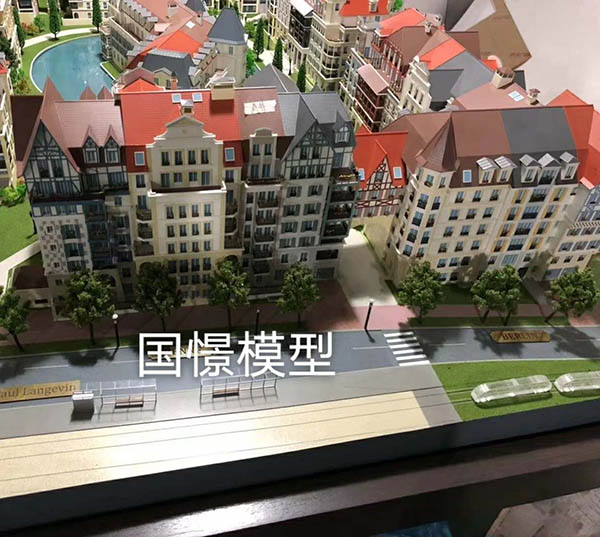 曲松县建筑模型