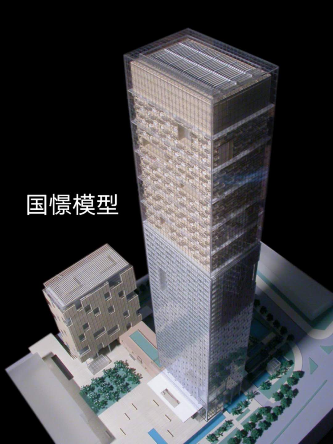 曲松县建筑模型
