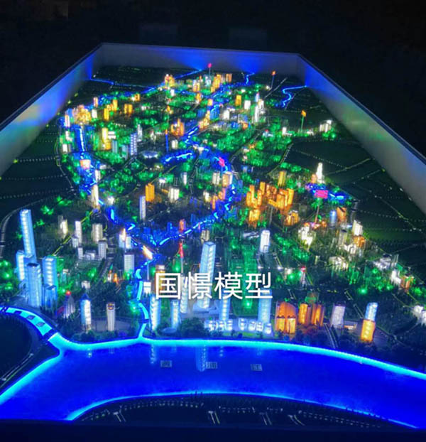 曲松县建筑模型