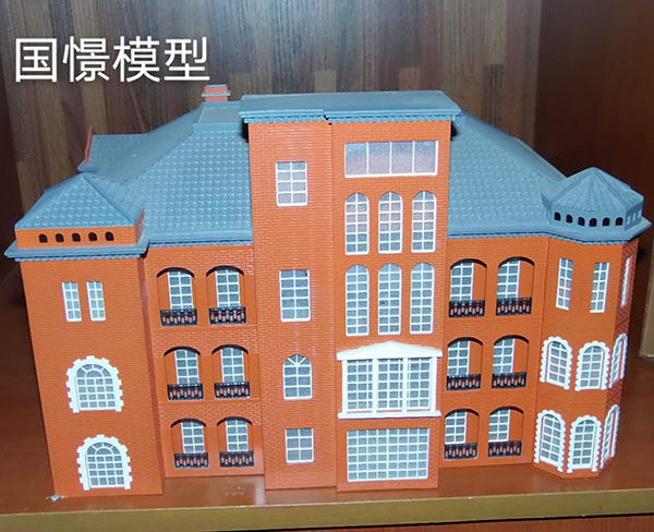 曲松县建筑模型